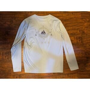 Weatherproof Vintage Long Sleeve Men’s Blue Dry Fit Shirt Sz:L